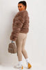 BEATRICE Kunstfell-Bubble-Jacke