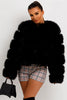 BEATRICE Kunstfell-Bubble-Jacke