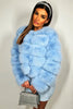 BEATRICE Kunstfell-Bubble-Jacke
