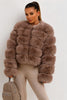 BEATRICE Kunstfell-Bubble-Jacke