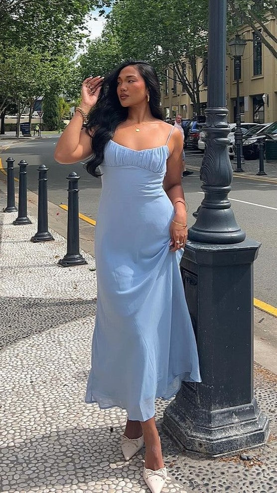 Winnie | Margie Midi-Kleid - Blau