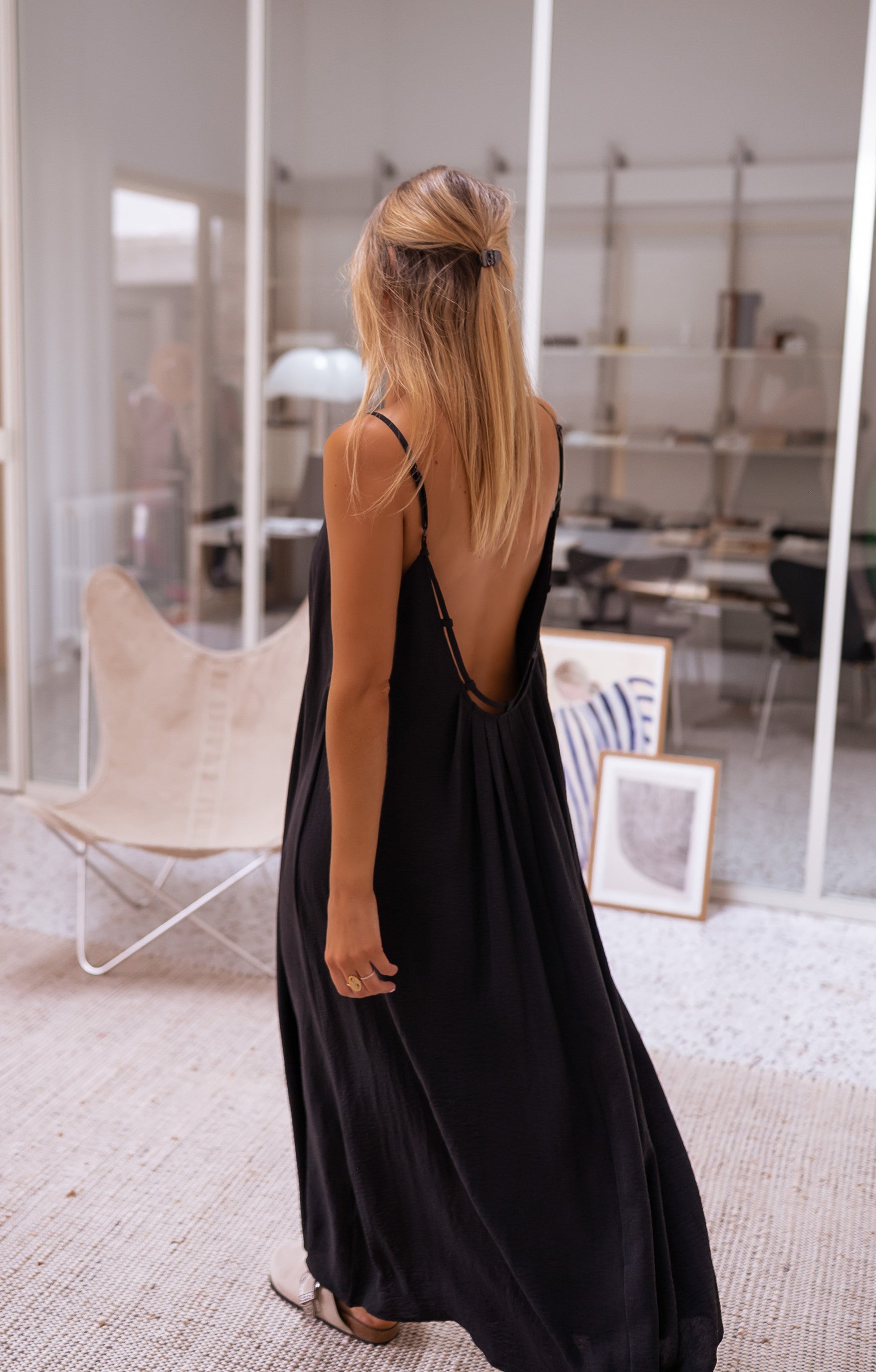 Ashley | Robe Daphné - schwarz