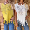 Lynne | Unifarbenes, kurzärmeliges Damen-T-Shirt