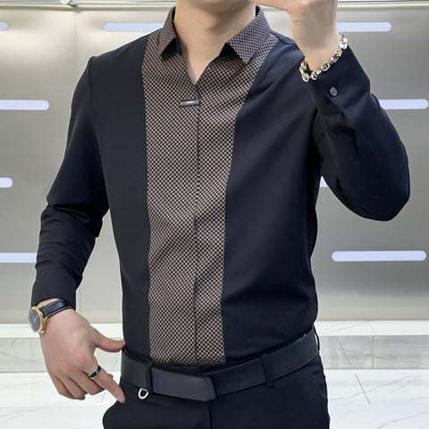 FlexForm Patchwork-Hemd – Der perfekte Mix aus Business und Freizeit f - Flex Form | Men Top