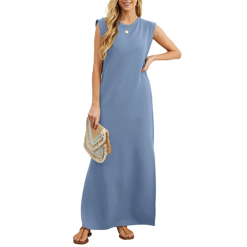 Leona | Flared T-Shirt Midi Kleid