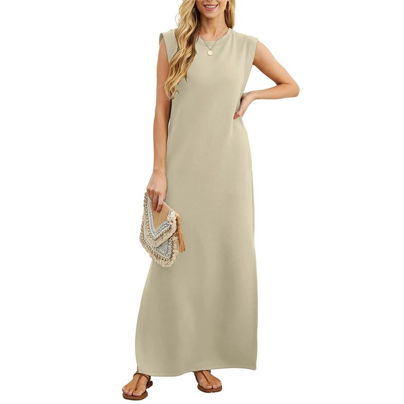 Leona | Flared T-Shirt Midi Kleid