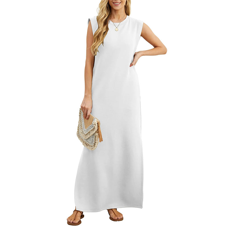 Leona | Flared T-Shirt Midi Kleid