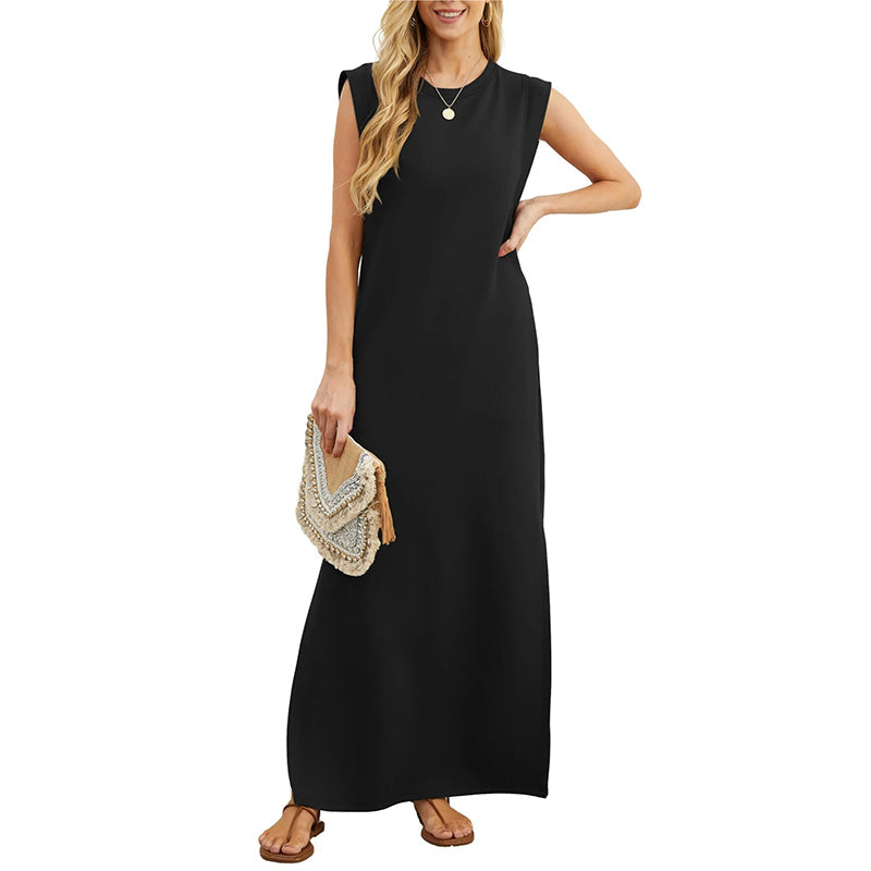 Leona | Flared T-Shirt Midi Kleid