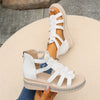 Danny | Strass-Sandalen mit Keilabsatz