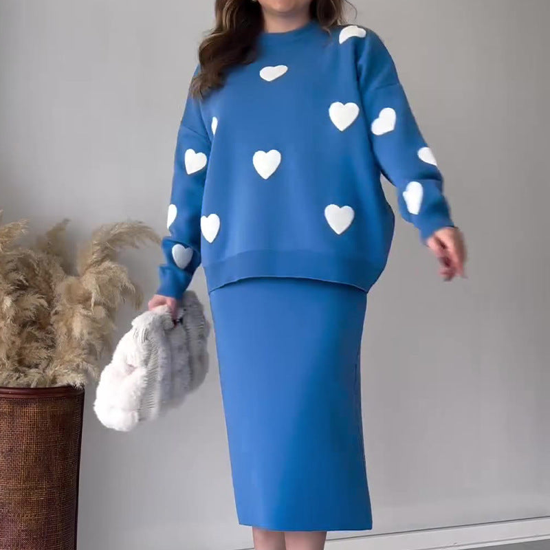 Joelle | Zweiteiliger Strickrock Love