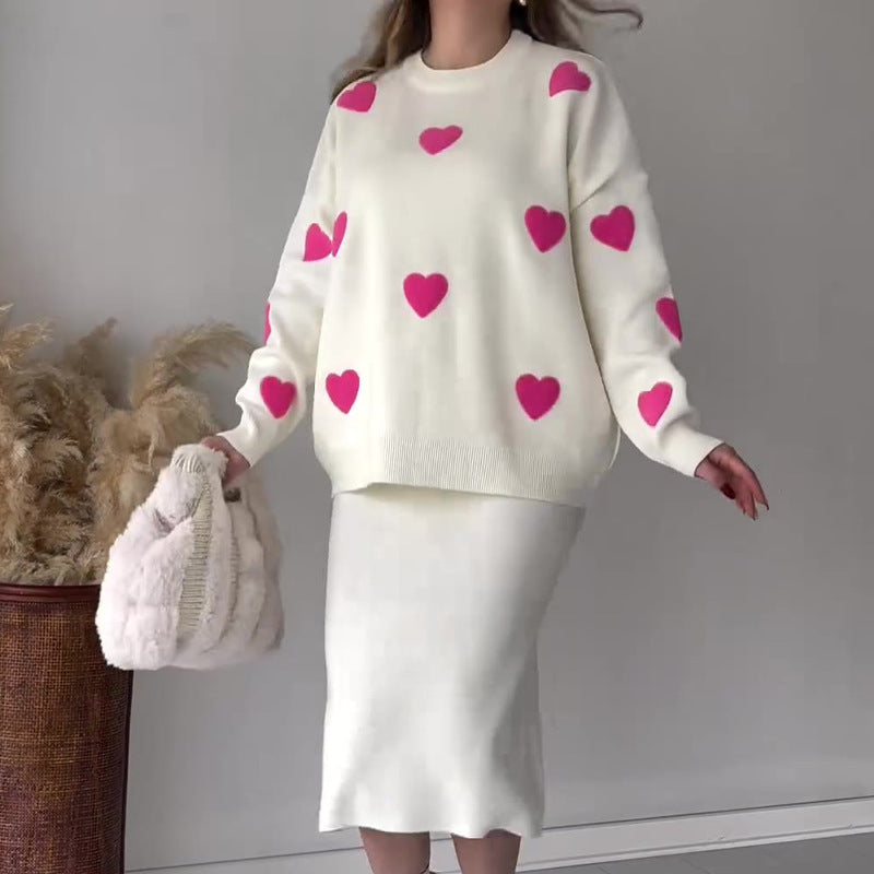 Joelle | Zweiteiliger Strickrock Love