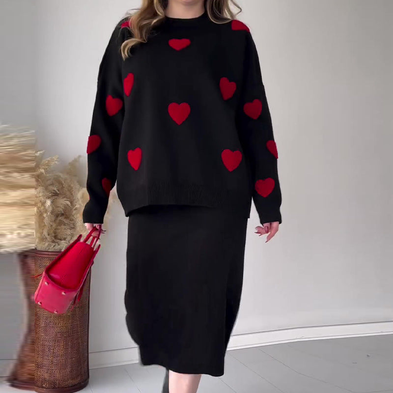 Joelle | Zweiteiliger Strickrock Love