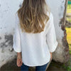 Jamin | Lässiges Jacquard-Oberteil mit Rundhalsausschnitt für Damen