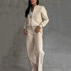 Noa | Zweiteiliges Freizeit-Set mit Zip-Jacke