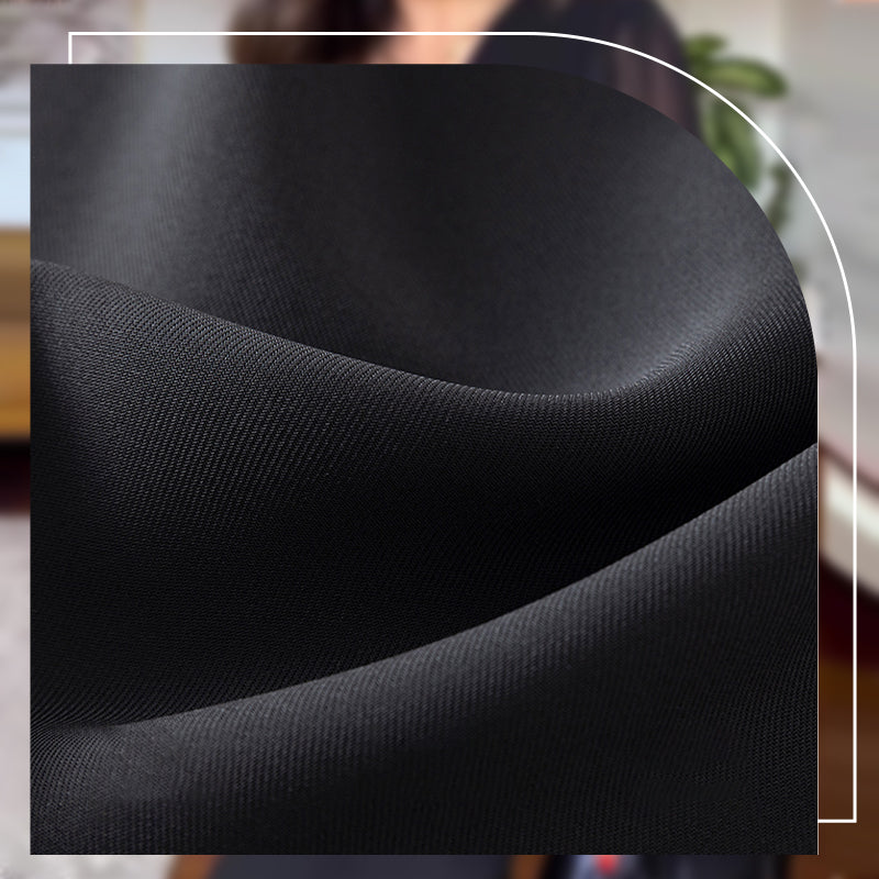 Neiley | Elegante Kleider aus Netzstoff mit V-Ausschnitt und langen Laternenärmeln für Damen