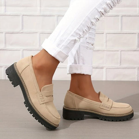 Nicole | Bequeme klobige Slipper für Frauen mit Plattform
