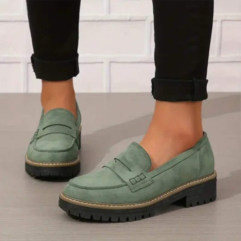 Nicole | Bequeme klobige Slipper für Frauen mit Plattform