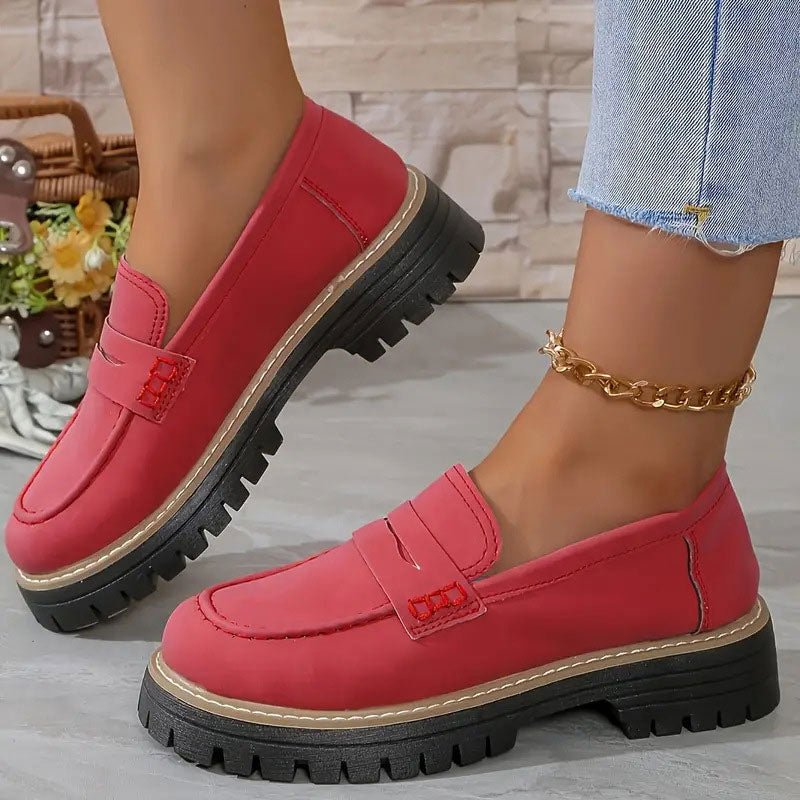 Nicole | Bequeme klobige Slipper für Frauen mit Plattform