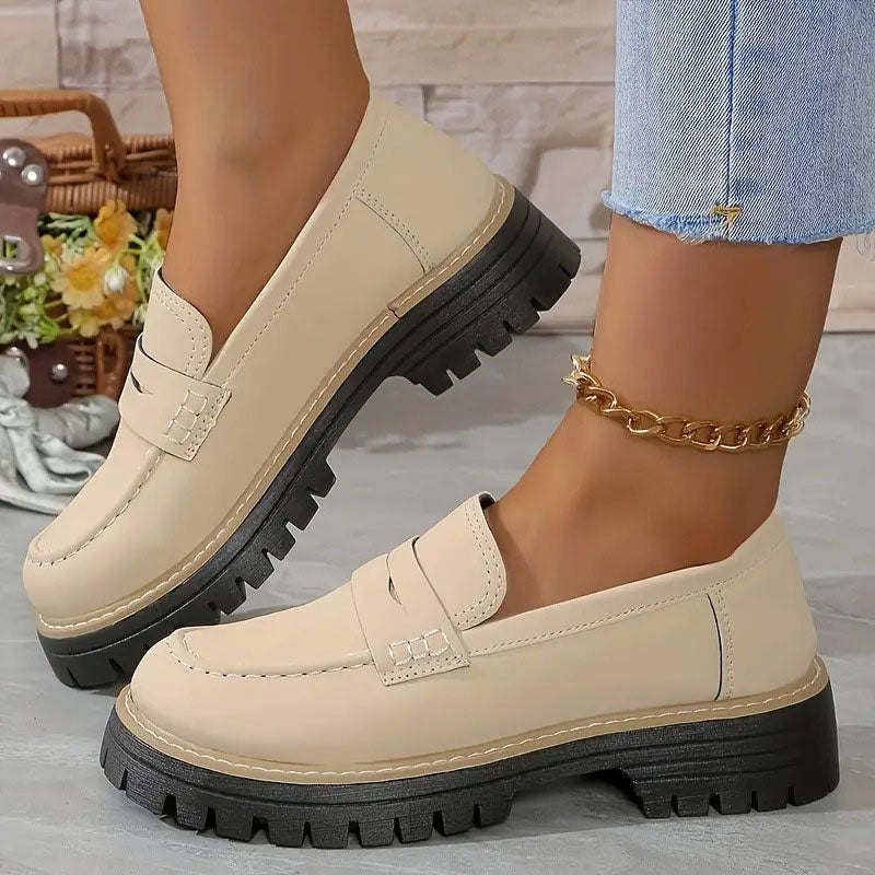Nicole | Bequeme klobige Slipper für Frauen mit Plattform