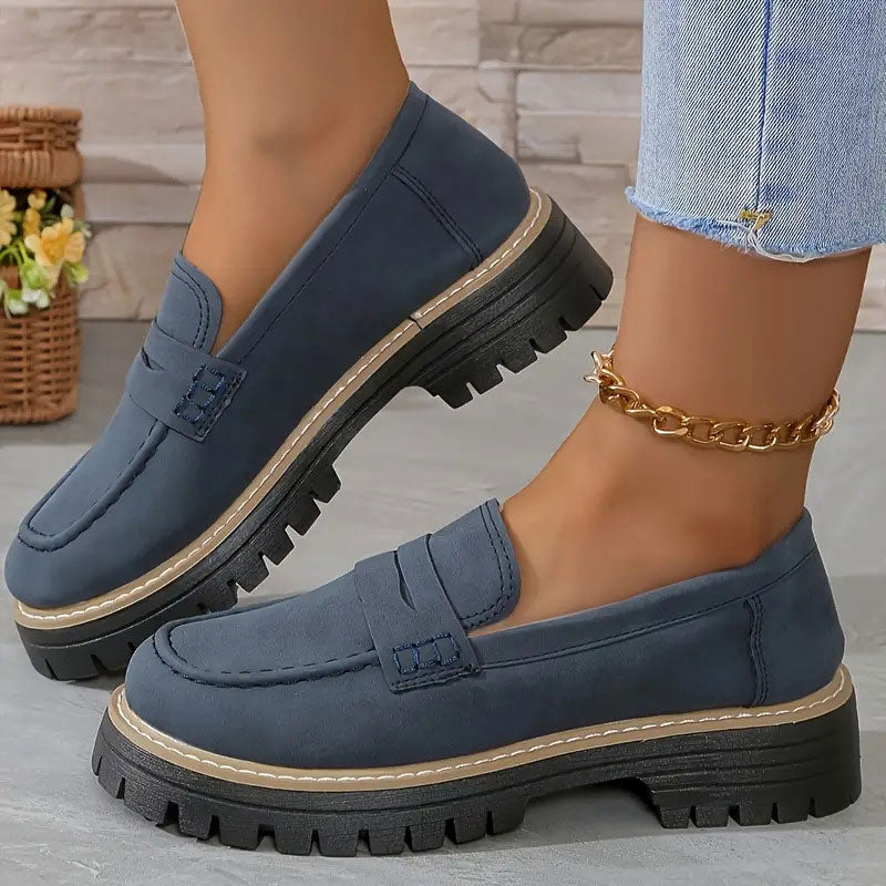 Nicole | Bequeme klobige Slipper für Frauen mit Plattform