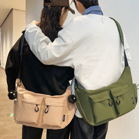 William | Messenger-Tasche aus Canvas mit großem Fassungsvermögen
