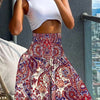 Xena | Lässiger Damenrock mit hohem Bund und trendigem Blumenprint