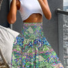 Xena | Lässiger Damenrock mit hohem Bund und trendigem Blumenprint