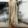 Nola | Oversized Damen-Leinenhemd mit Knopfleiste