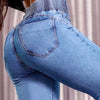 Jayiah | High-Waist Stretch-Jeans mit Schlag