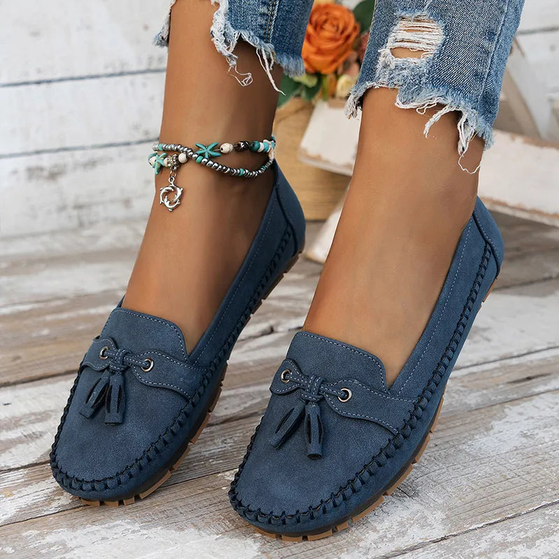 Rosalinda | Gemütliche Vintage Mokassins für Damen