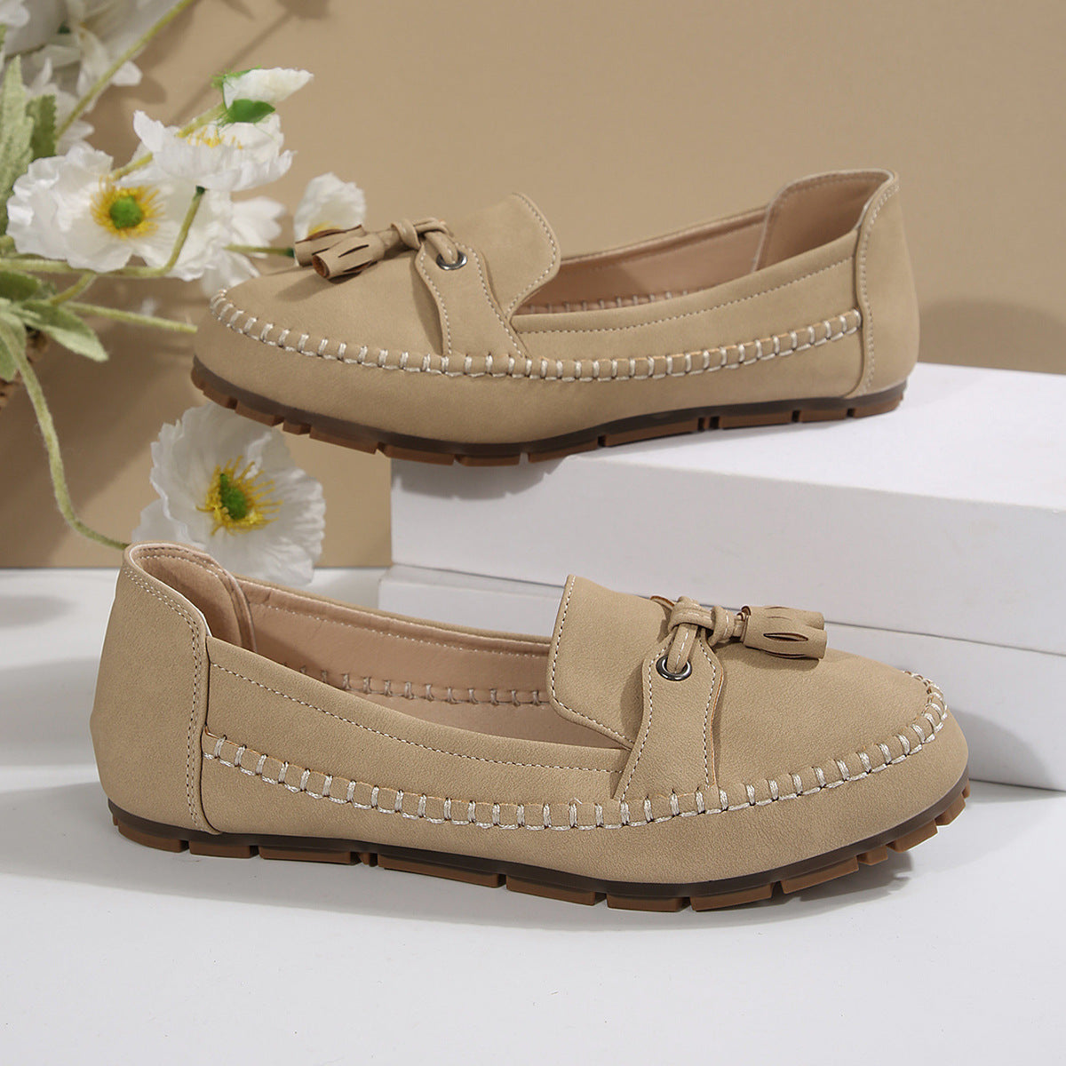 Rosalinda | Gemütliche Vintage Mokassins für Damen