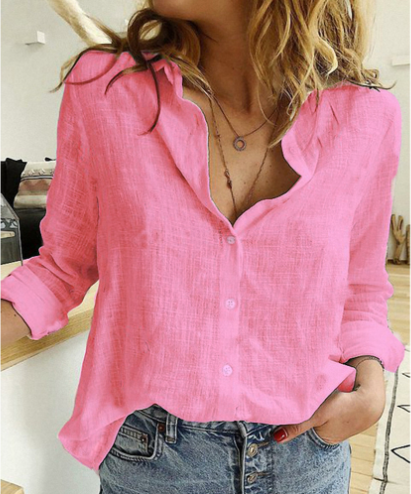 Lamara | Damen-Leinen-T-Shirt