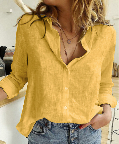 Lamara | Damen-Leinen-T-Shirt