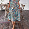 Zhavia | Elegante Boho-Kleider mit Blumenprint