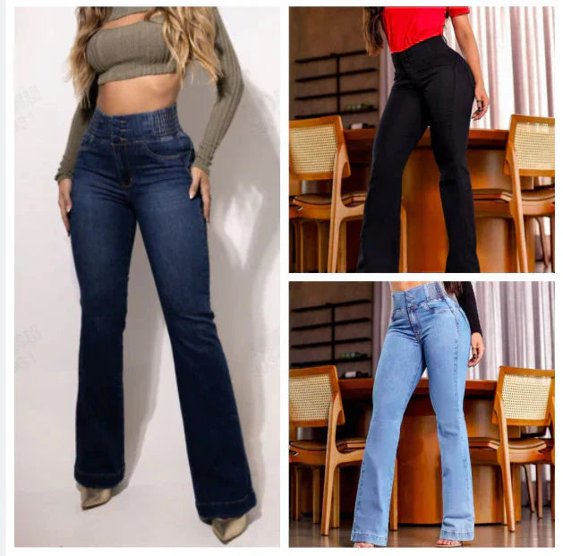 Livia | Stretch-Jeans mit hohem Bund