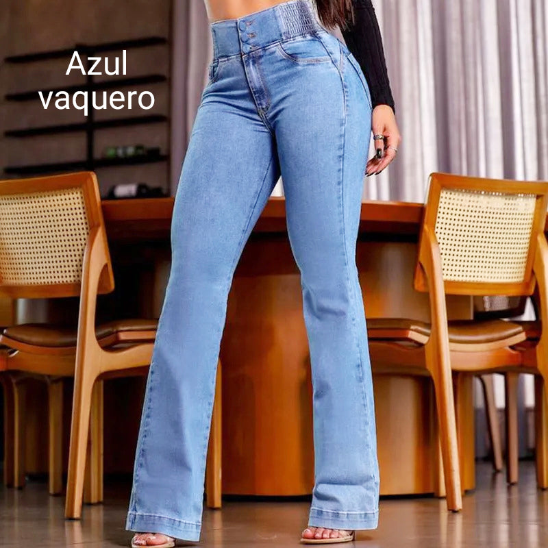 Livia | Stretch-Jeans mit hohem Bund