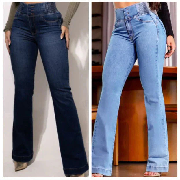 Livia | Stretch-Jeans mit hohem Bund
