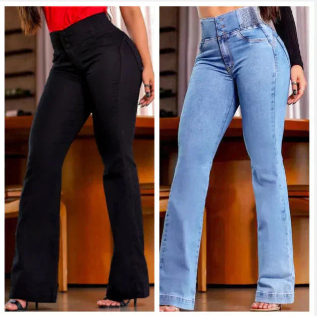 Livia | Stretch-Jeans mit hohem Bund