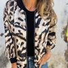 Donovan | Baseballjacke mit Zebramuster und Reißverschluss für Damen