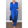 Rhys | 2-teiliges Set für Damen mit V-Ausschnitt Top und Hose