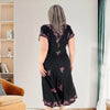 Aurora  | V-Ausschnitt-Kleid für Damen