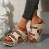 Adrienne | Modische Plateau-Sandalen mit Keilabsatz für Damen