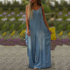 Pearl | Jumpsuit mit weiten Beinen und Taschen für Damen