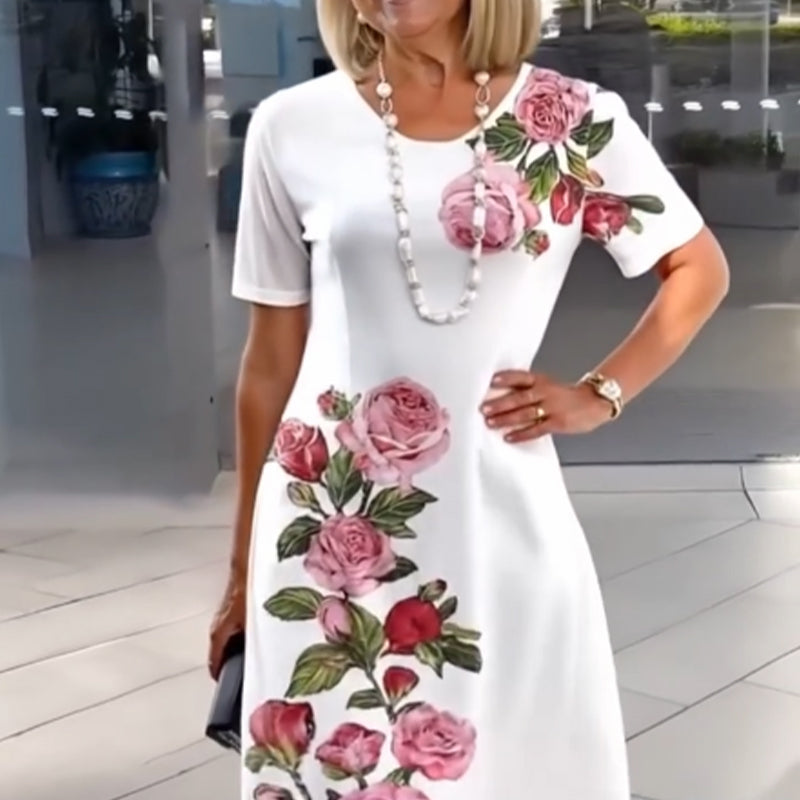 Ollie | Stilvolles Kleid mit Blumenmuster