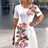 Ollie | Stilvolles Kleid mit Blumenmuster