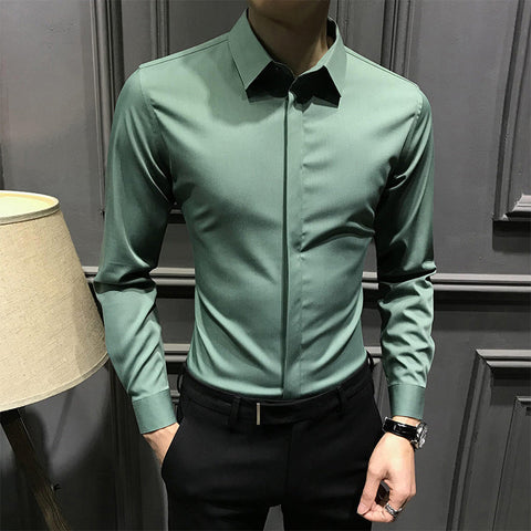 Silvano | Knitterfreies Button-Down-Hemd für Herren