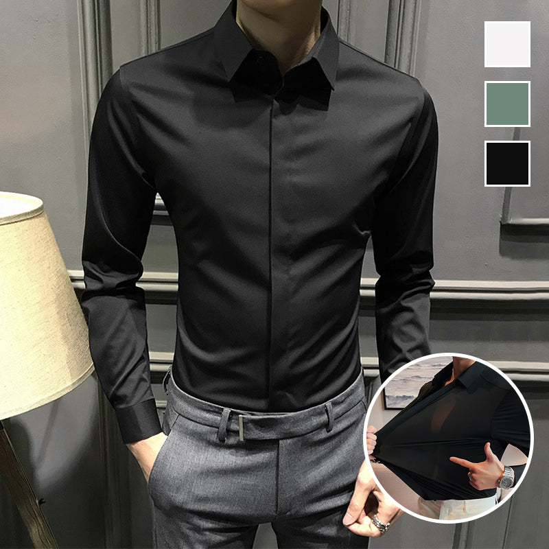 Silvano | Knitterfreies Button-Down-Hemd für Herren