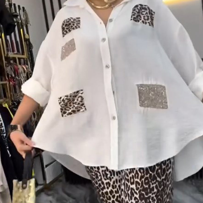 Blane | 2-teiliges Set mit Leopardenmuster für Damen