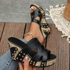 Kieran | Keilabsatz-Sandalen mit Plateau und Komfort für Damen