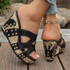 Kieran | Keilabsatz-Sandalen mit Plateau und Komfort für Damen